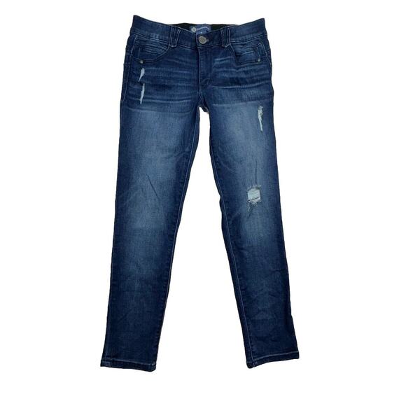 Democracy Denim - Democracy Womens Size 4 Ab Solution Indigo Dark‎ Wash Denim Stretch